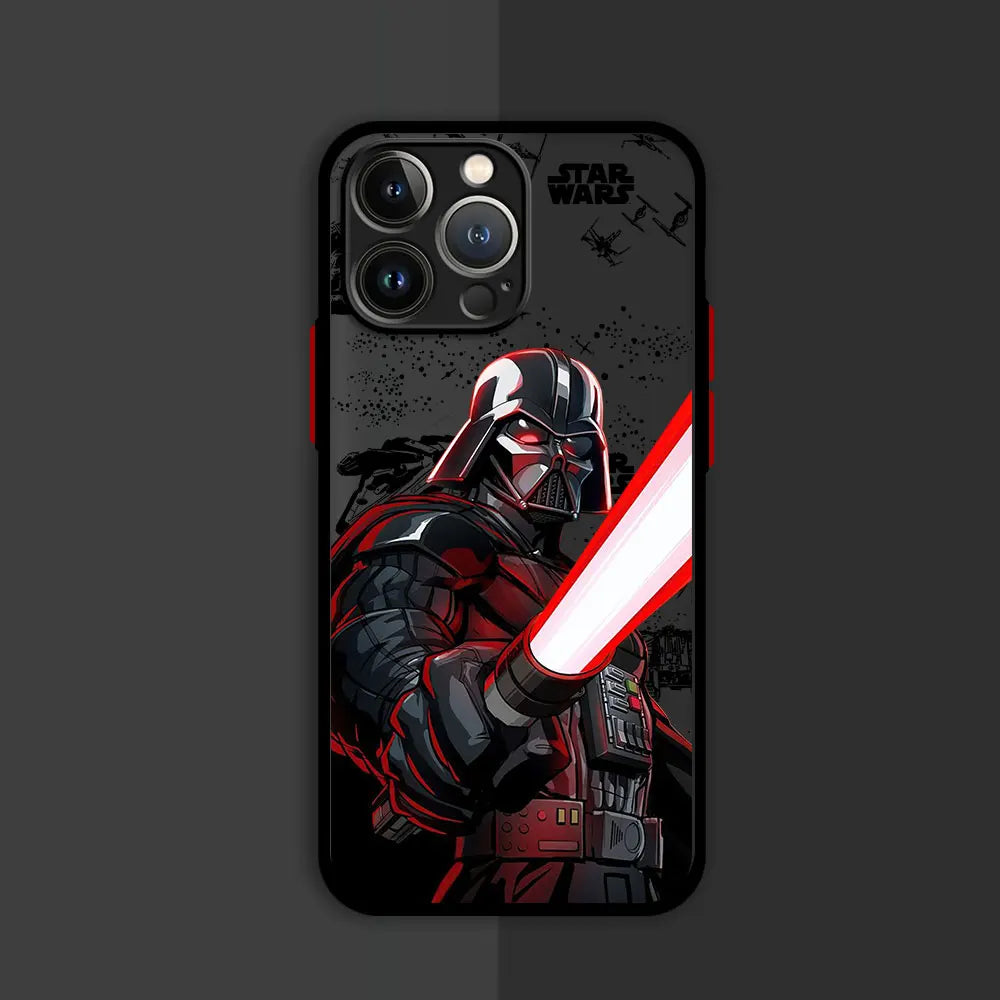 Stars Wars Cool Hero Soft Phone Fodral för Apple iPhone