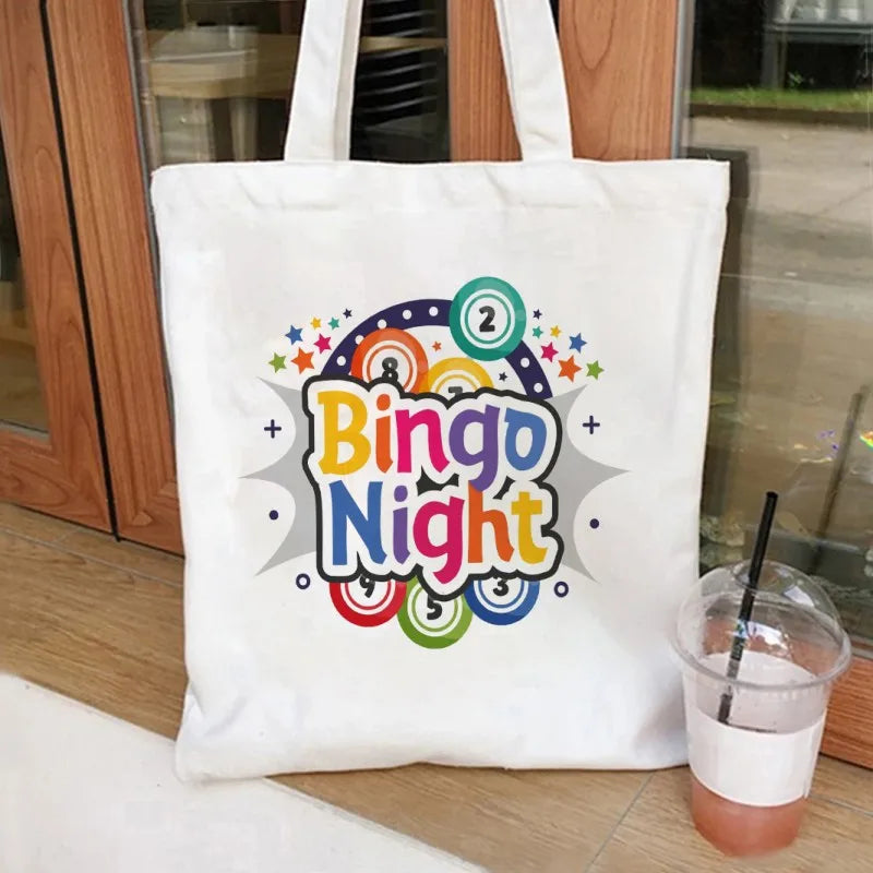 Bingo Canvas Tote: Eco Shopping