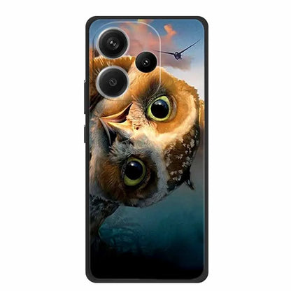 Animals Case Soft Silicone TPU For Xiaomi POCO F6