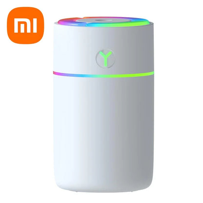 Xiaomi Colorful Humidifier – Mini Silent Aromatherapy Sprayer, Nano Mist with Timing Protection for Car & Desktop