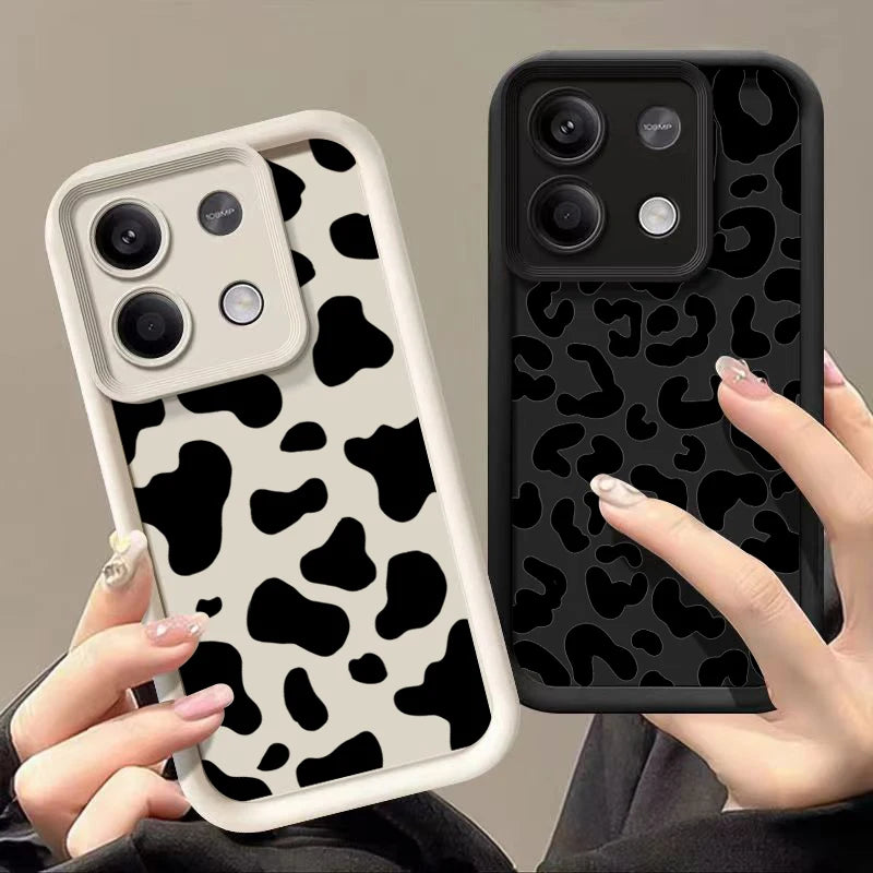 Leopard Print Pattern Phone Case for Xiaomi Redmi Note 13 4G Cases Redmi Note 13 12 Pro Plus 5G 12S 11S 11 10 10S 13C 12C Cover