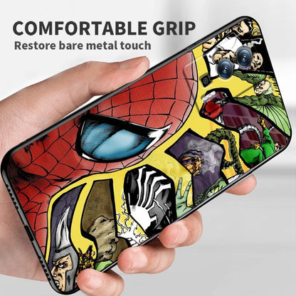 Marvel Avengers Spider-Man-fodral för Xiaomi: Svart TPU-telefonfodral