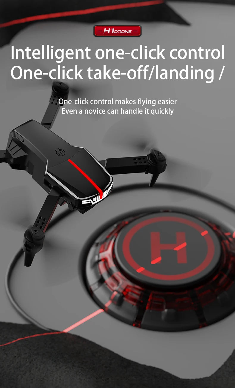 MHD H1 Drone Mini Folding Professional Drone with 4k camera Dron Drone 8k Professional RC Dual Camera Drone RC Quadrocopter Toys