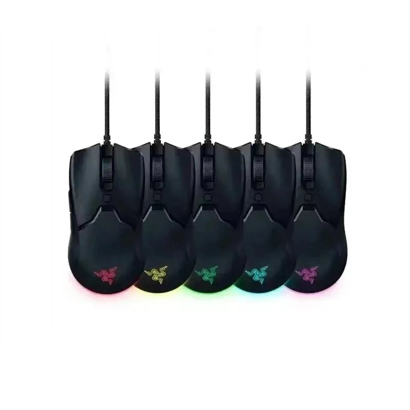 RAZER Venomous Mini Cable Gaming Competitive Mouse Special Edition 8500DPI optical sensor Light cable computer periphera