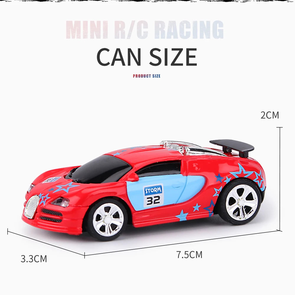 RC Car Mini Can Box Speed Sport App Remote Control Vehicle Micro High Speed Racing Toys Gift For Kids Boys Girls Children's Toy