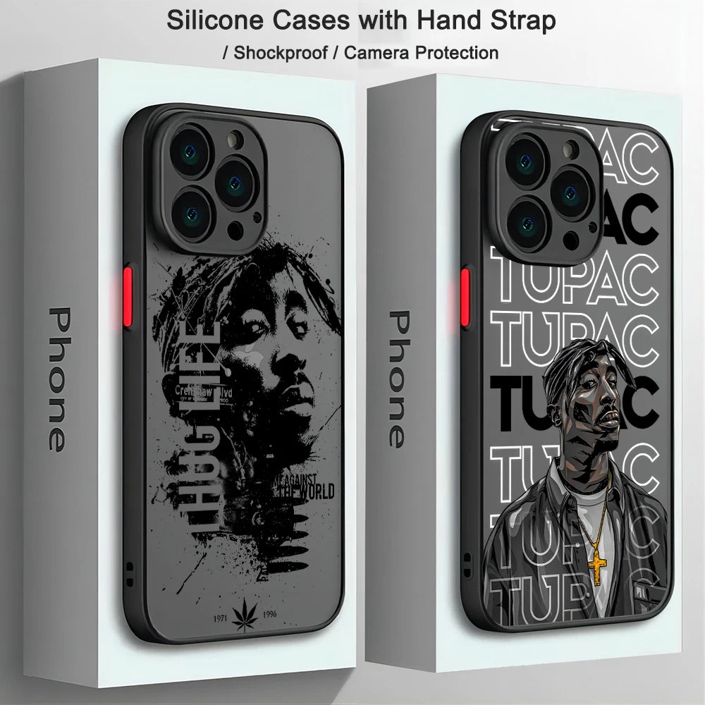 iPhone Cover Rapper Singer Tupac