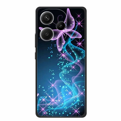 Animals Soft Silikon TPU bakstycke med Wolf Protective Bumper för Xiaomi POCO F6 5G – För POCO F6