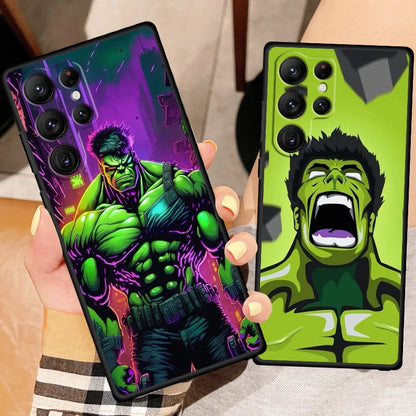 Avengers Venom Hulk Black Telefonfodral – Kompatibel med Samsung Galaxy