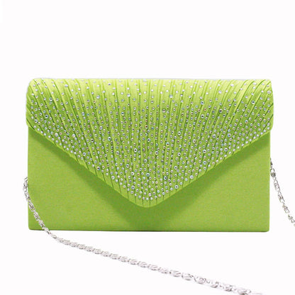 Dammode sidenbälte Clutch – Elegant Evening Prom Handväska.