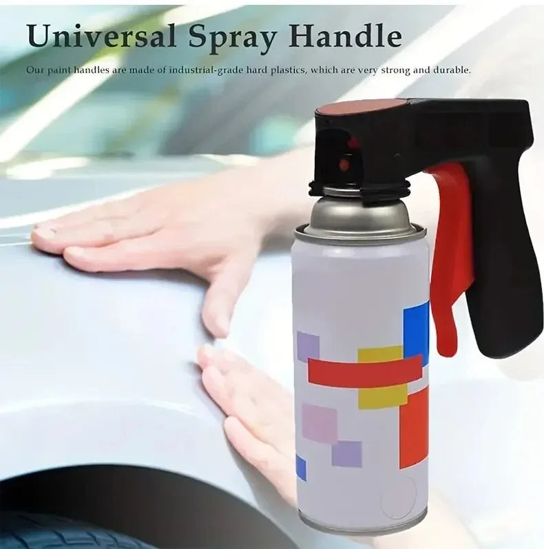 Plastic Portable Spray Paint Handle, Universal Reusable Car Color Changing Film Pasting Self Spraying Hand Spray Gun