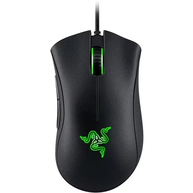 Razer DeathAdder Essential trådbunden spelmus / trådbundna möss 6400DPI 5 oberoende knappar för bärbar datorspelare