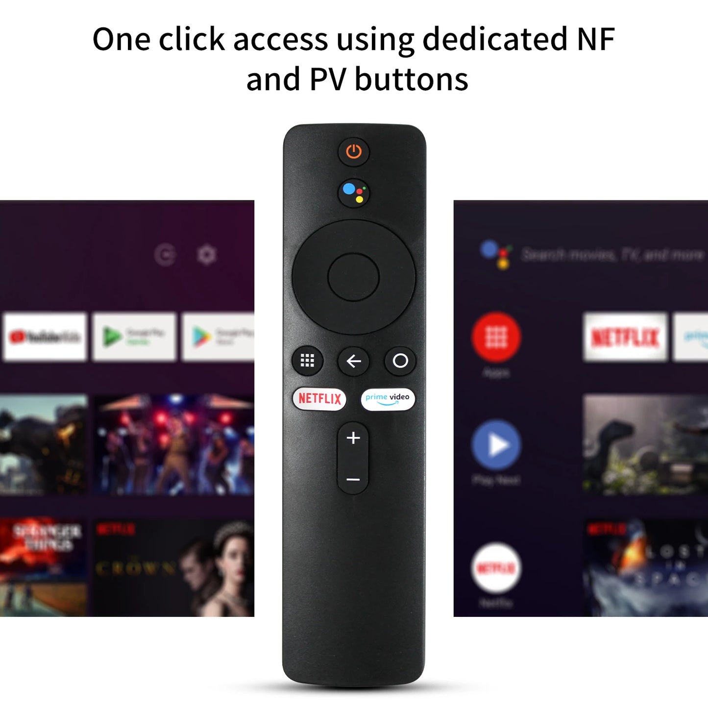 Ny XMRM-00A Bluetooth Röstfjärrkontroll för MI Box 4K Xiaomi Smart TV 4X Android Med Google Assistant