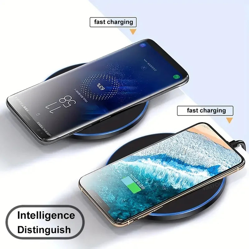 30W Wireless Charger For iPhone 15 14 13 12 X Pro Max Induction Fast Charging Pad Dock Station For Samsung S23 S22 Xiaomi Huawei