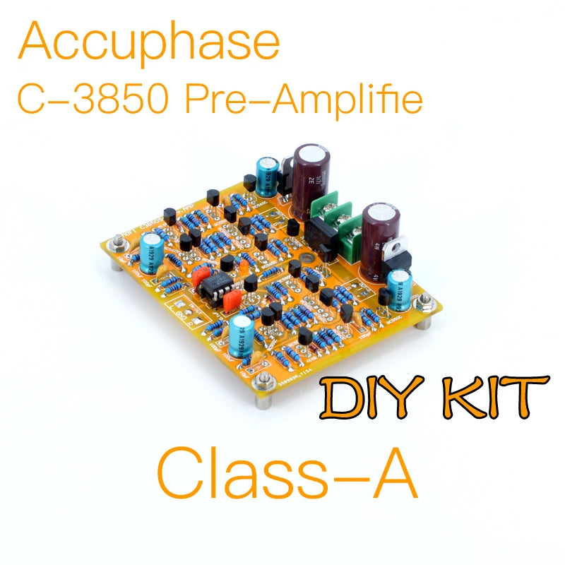 MOFI Accuphase_C-3850 Core Circuit Pre-Amplifie-DIY-KIT &amp; färdig bräda