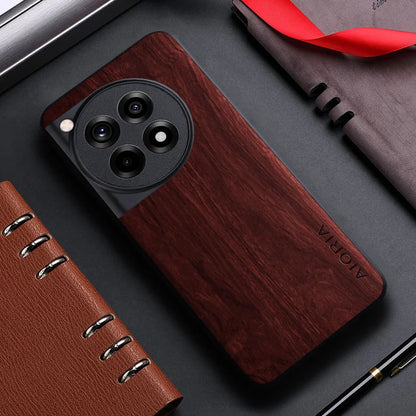 Bamboo Wood Pattern Back Cover Case for OnePlus 12R and OnePlus 12