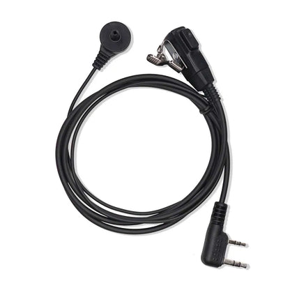 Air Acoustic Tube 2 Pin PPT Earpiece for Walkie Talkie Headset Radio Throat Mic Microphone Baofeng UV-5R UV82 BF888S Accessories