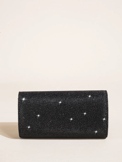 Glitter Evening Bag – Clutchväskor för kvinnor, snygg handväska för fester och speciella tillfällen