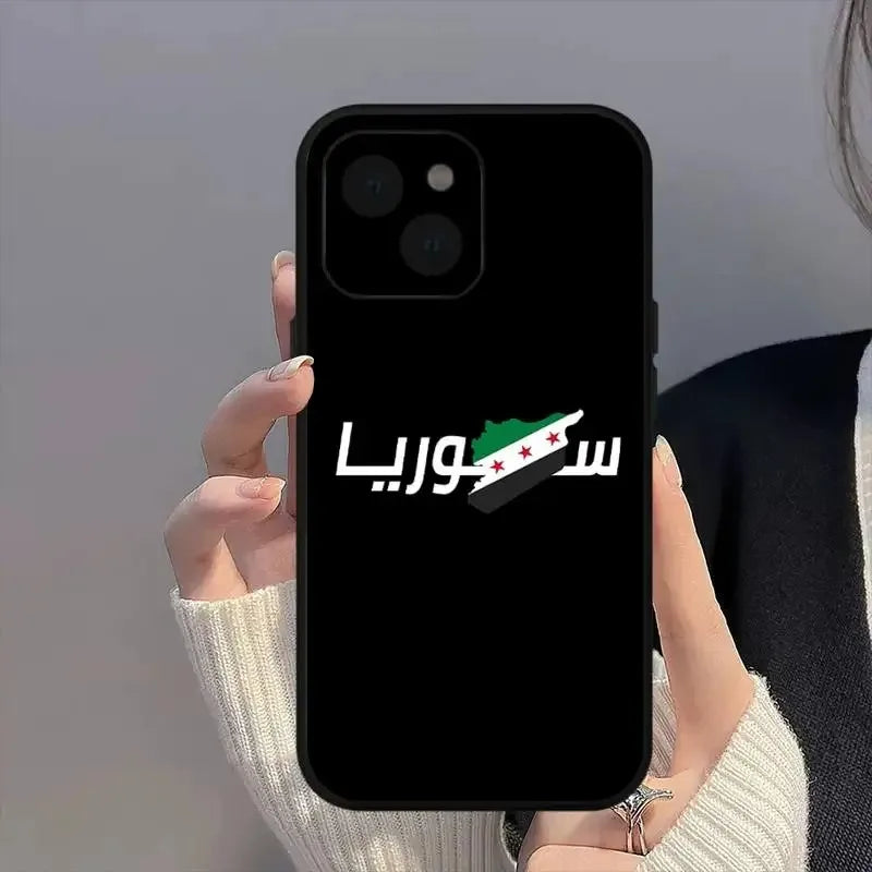 Syrian Revolution Flag Fodral för iPhone: Funda