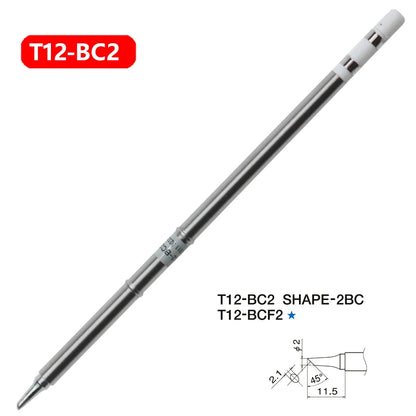 T12 Soldering Iron Tips Replacement Various Models of Tip Electric Soldering Iron Tip T12-ILS D52 K KU I D24 BC2 C4 C1 JL02