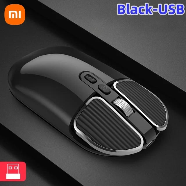 Xiaomi Mouse 2.4GHZ Trådlös Bluetooth Dual Mode Datormus Mute Charge Datorkontor Ultratunn modespelmus Ny