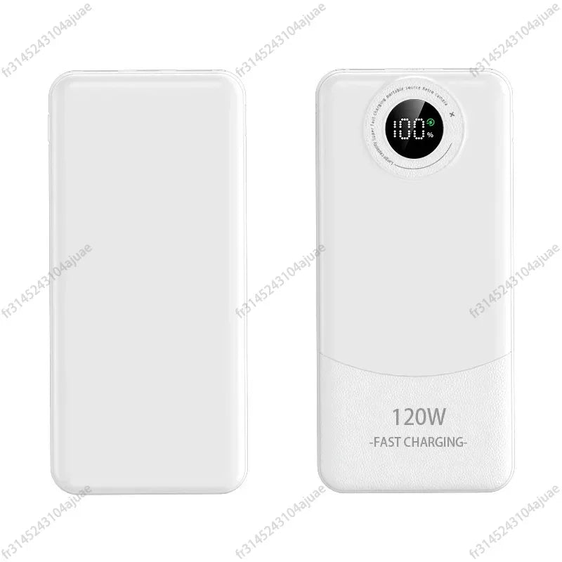 10000/20000mAh Ultrastor kapacitet 120W Supersnabb laddning Power Bank