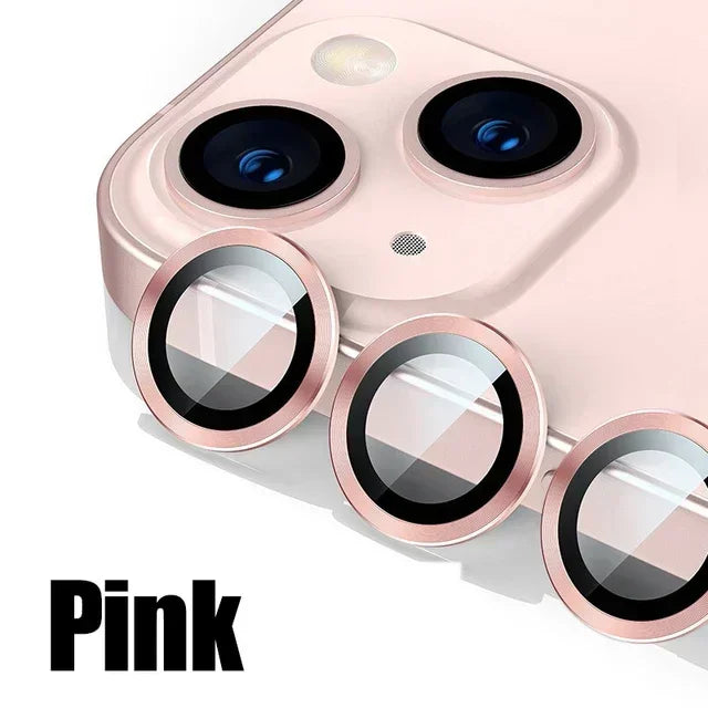 3Pcs Metal Lens Protector Glass For iPhone 14 Pro Max Back Camera Lens Protection Film For iPhone 13 Mini 14 15 Plus