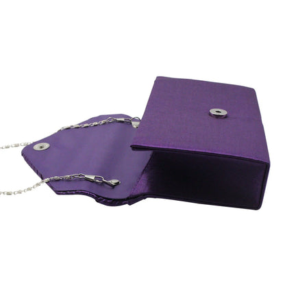 Women's Fashion Silk Belt Clutch – Elegant Evening Prom Handbag Purse.