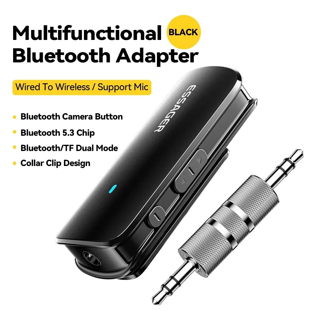 Krageklämma Bluetooth-adapter