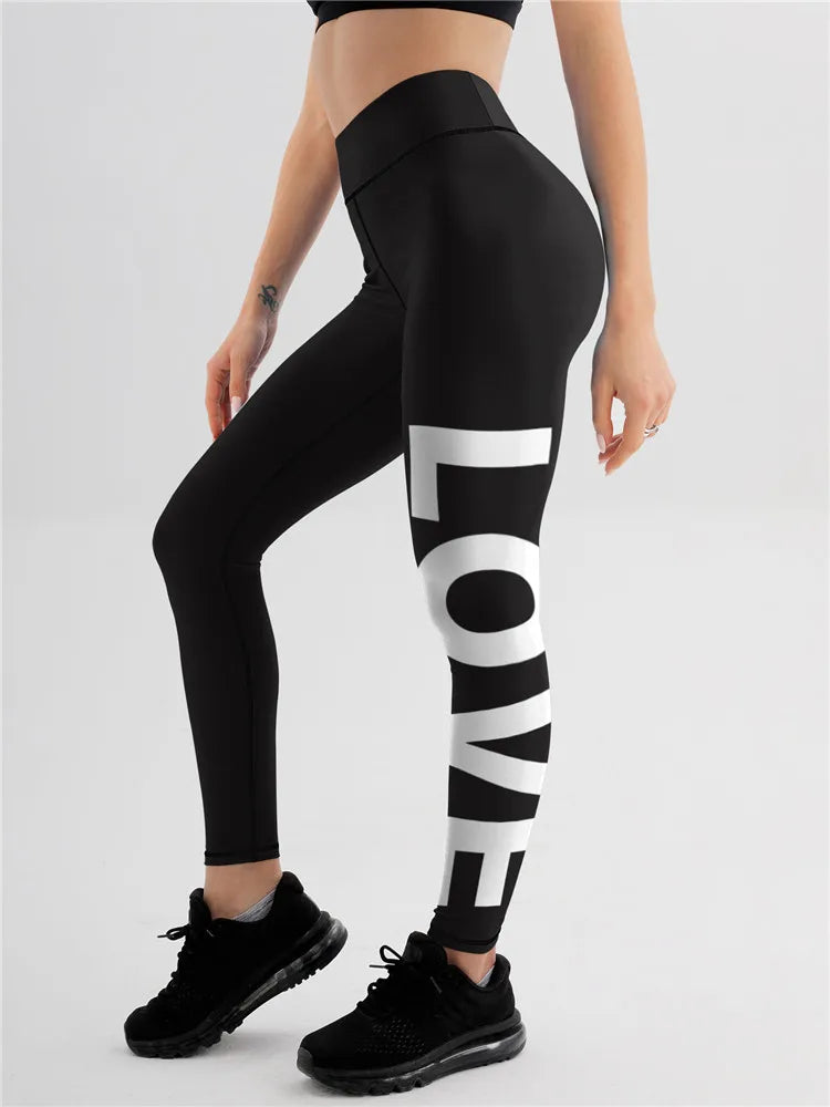 Women's Personalized Print Yoga Leggings