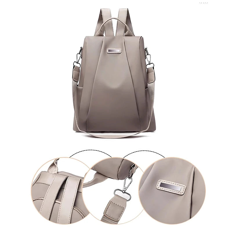 Anti-Theft Women's Backpack – Multifunctional Travel Bag