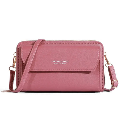 2023 New Crossbody Bag for Women – Summer Small Market Simple One Shoulder Bag for Mobile Phone, Double Layer Casual Small Body Bag.