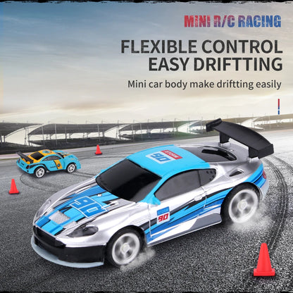 RC Car Mini Can Box Speed Sport App Remote Control Vehicle Micro High Speed Racing Toys Gift For Kids Boys Girls Children's Toy