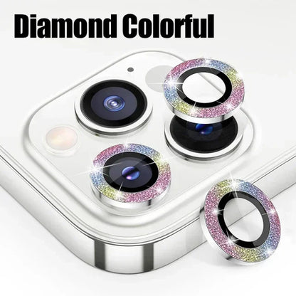 3Pcs Metal Lens Protector Glass For iPhone 15 13 12 11 14 Pro Max Back Camera Lens Protection Film For iPhone 13 Mini 14 15 Plus