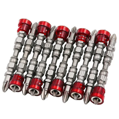 1/2/3Pcs 48mm S2 Alloy PH2 Phillips Magnetic Screwdriver Bits 1/4 Inch Hex Shank Drywall Screwdriver Hand Electric Screw Tool