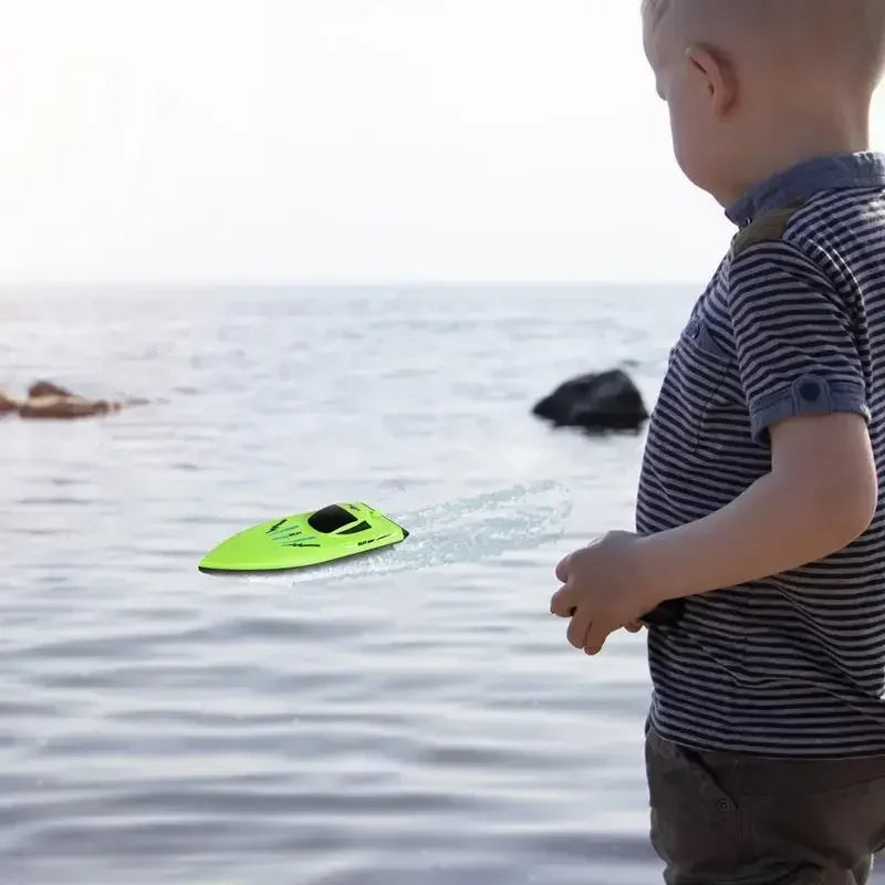 Kids' Waterproof RC Boat: Ultra-Fast, Lightweight