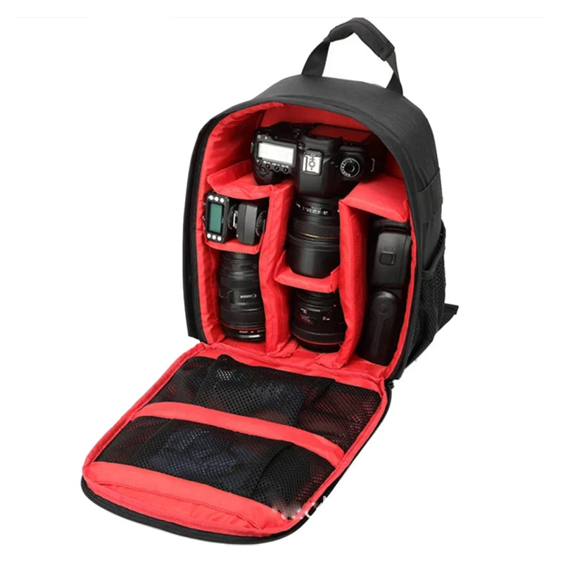 Outdoor Camera Backpack Video Digital Shoulder Camera Bag Waterproof Photo Knapsack Case DSLR For Canon For Nikon For Sony