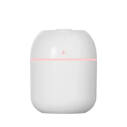 Portable USB Ultrasonic Air Humidifier – Essential Oil Diffuser and Car Purifier with LED Romantic Light