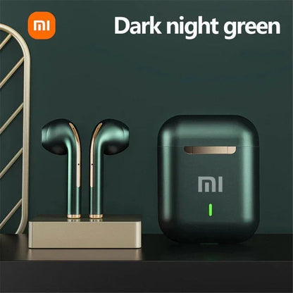 Xiaomi J18 trådlös hörlur HiFI In-ear Stereo med mikrofon Bluetooth Touch Vattentät brusreducerande olika hörlurar