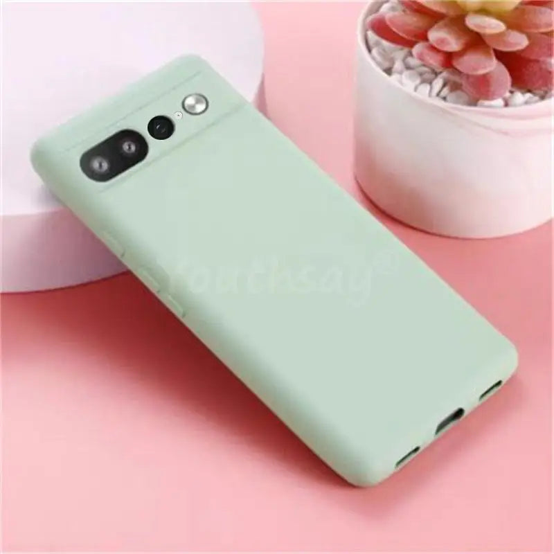 For Google Pixel Case Soft Original Liquid Silicone Phone