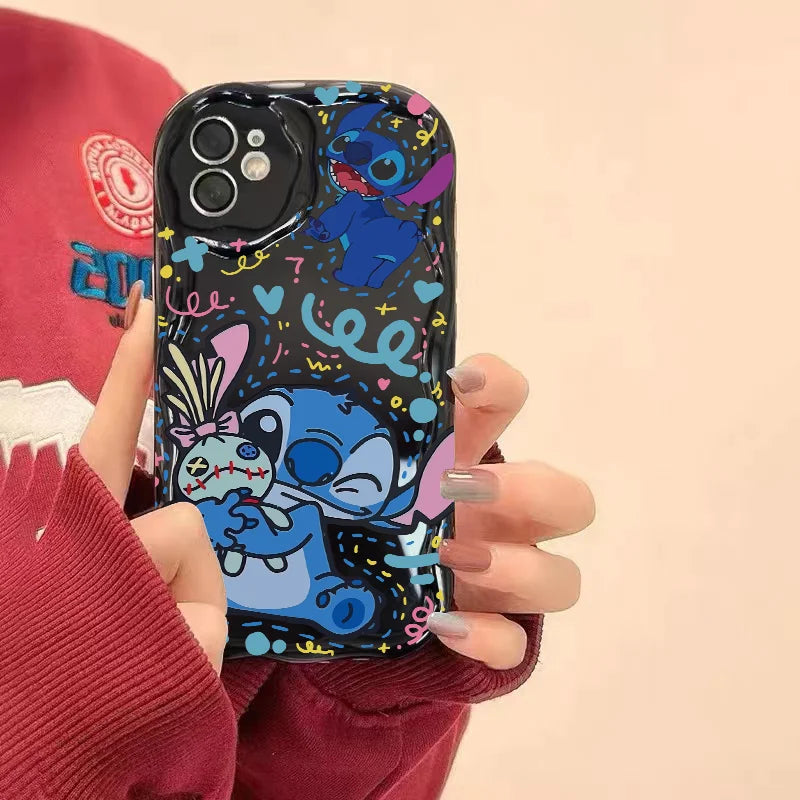 Disney Stitch Cute Phone Case for iPhone – Y2K Cute Anti-Fall Cover