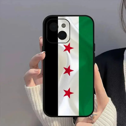 Syrian Revolution Flag Fodral för iPhone: Funda