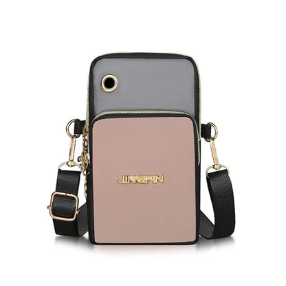 New Mobile Phone Crossbody Bags for Women – Fashion Female Shoulder Bag, Cell Phone Pouch with Headphone Plug, Large Capacity Wallet.