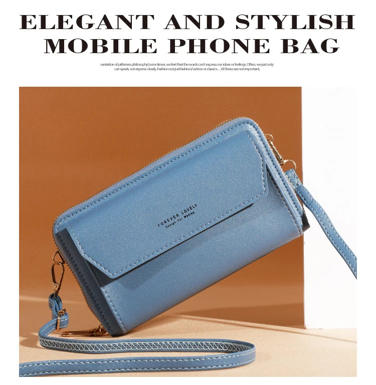 2023 New Crossbody Bag for Women – Summer Small Market Simple One Shoulder Bag for Mobile Phone, Double Layer Casual Small Body Bag.