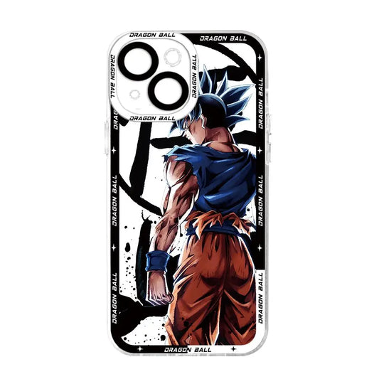 Anime Dragon Ball telefonfodral för Apple iPhone-modeller – Silikonskal för iPhone