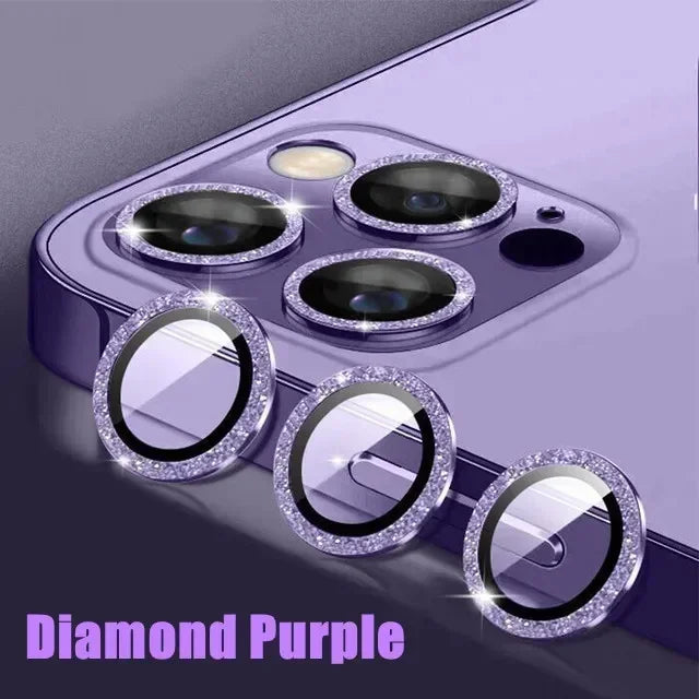 3Pcs Metal Lens Protector Glass For iPhone 15 13 12 11 14 Pro Max Back Camera Lens Protection Film For iPhone 13 Mini 14 15 Plus