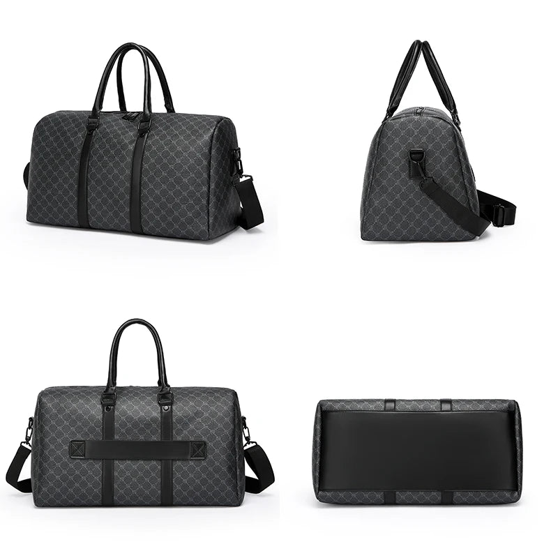 Men’s Travel Bag: Large, Business, Full Body Print