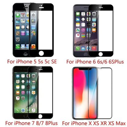 1-5 st 9D skärmskydd i härdat glas för IPhone 11