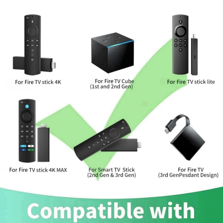 Replacement Voice Remote Control for Fire Stick TV 3rd Gen Smart TV Stick 4K MAX Lite Fire Cube Remote Works with Alexa