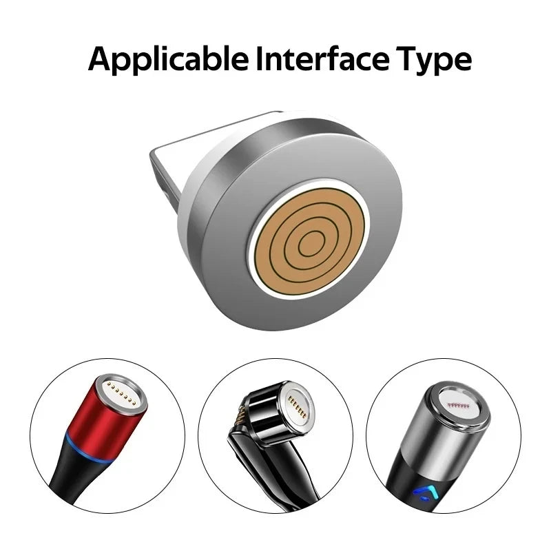 7pin Magnetic Tips NNBILI Magnetic Cable Type C Micro USB Magnet Replacement Part Fast Charging Magnet Adapter Tips for iPhone