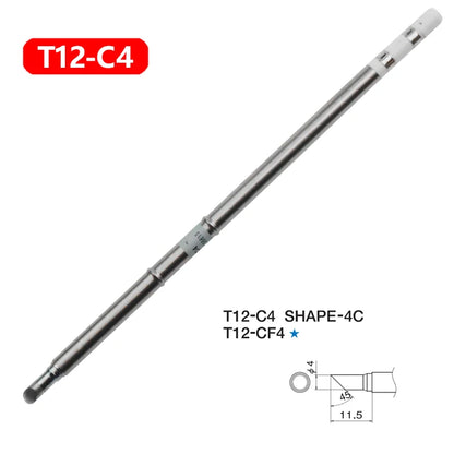 T12 Soldering Iron Tips Replacement Various Models of Tip Electric Soldering Iron Tip T12-ILS D52 K KU I D24 BC2 C4 C1 JL02